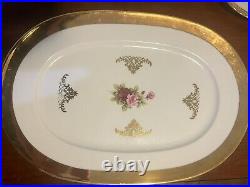 Bavarian china germany vintage gold trim (everything In 1st Picture Included)