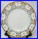 Beautiful-Hand-Decorated-Unmarked-British-Porcelain-Plate-Gold-Bows-Jeweled-01-qn