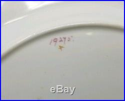 Beautiful Hand Decorated, Unmarked British Porcelain Plate Gold Bows & Jeweled