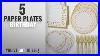 Best-Paper-Plates-Birthday-2018-White-And-Gold-Dot-Disposable-Paper-Plates-U0026-Napkins-50-Dinner-01-bse