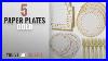 Best-Paper-Plates-Gold-2018-White-And-Gold-Dot-Disposable-Paper-Plates-Napkins-50-Dinner-01-ym