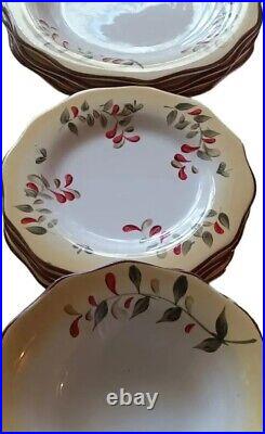 Better Homes & Gardens Tuscan Retreat 12 Pcs Dinner, & Salad Plate & Soup Bowl