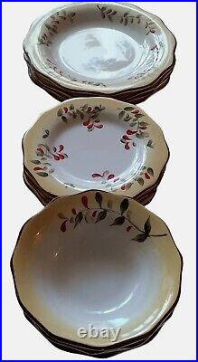 Better Homes & Gardens Tuscan Retreat 12 Pcs Dinner, & Salad Plate & Soup Bowl