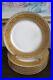 CH-Field-Haviland-Limoges-France-Set-0f-6-Dessert-Plate-Raised-Gold-01-swyd