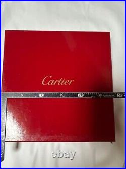 Cartier Tableware Gold Glazed Dinner Plate D10.6in 5 Set with Box Used