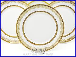 Charles Field Haviland Limoges France ARIZONA GOLD 10 DINNER PLATES Set 6 Mint