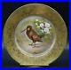 Charles-Martin-Limoges-Hand-Painted-Enameled-Gold-Encrusted-Game-Bird-Plate-B-01-bjth