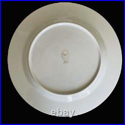 Christian Dior Gaudron Malachite Green Dinner Plate Set 4 EUC Christian Dior Gaudron Malachite Green Dinner Plate Set 4 EUC