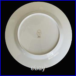 Christian Dior Gaudron Malachite Green Dinner Plate Set 4 EUC Christian Dior Gaudron Malachite Green Dinner Plate Set 4 EUC