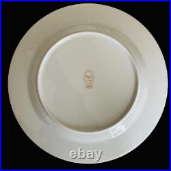 Christian Dior Gaudron Malachite Green Dinner Plate Set 4 EUC Christian Dior Gaudron Malachite Green Dinner Plate Set 4 EUC
