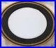 Christian-Dior-Gaudron-Onyx-Dinner-Plate-10-7-8-Gold-Trim-Black-Bands-01-ulw