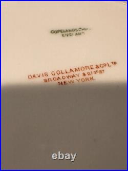 Davis Collamore Copeland Gilded Red Dinner Plates (Set of 11) Davis Collamore Copeland Gilded Red Dinner Plates (Set of 11)