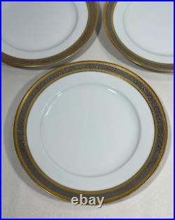 Dw Porzellan Karlsbader Wertarbeit Germany Set 6 Gold Dinner Plates Platinum Dw Porzellan Karlsbader Wertarbeit Germany Set 6 Gold Dinner Plates Platinum