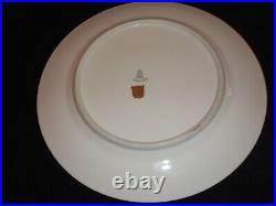 Four (4) Antique Heinrich & Co Selb Bavaria Pickard Gold & Cream Dinner Plates