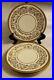 Four-Tiffany-Style-ROYAL-ART-GUILD-Dinner-Plates-Raised-Gold-Custom-Design-01-kuxz