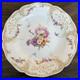 Germany-Antique-Plate-KPM-Berlin-Weichmalerei-Floral-Gold-Gilt-Porcelain-13-5-01-uq