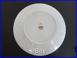 Ginori Impero Green Dinner Plates WithGold Trim and Urn-Never Used, 2 available