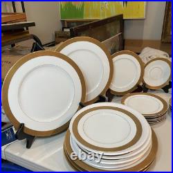 Gold Rim Encrusted Sango China Japan Gerogetown 3557 Fine China 25pc Gold Rim Encrusted Sango China Japan Gerogetown 3557 Fine China 25pc