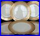 Gorgeous-Antique-Set-6-CAULDON-ENGLAND-Dinner-plates-Beige-Gold-Encrusted-5525-01-gt