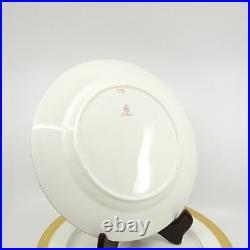 H1346 by MINTON Gold Encrusted Porcelain Early 20c Set 6 Dinner Plates