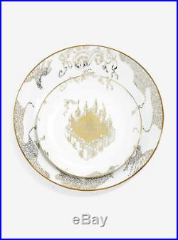 Harry Potter Marauder's Map Porcelain 16 Piece Set 4 Dinner Plates, 4 Salad Pl
