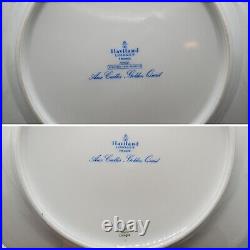Haviland Limoges Golden Quail Dinner Plates Set of 12- 10 1/4 FREE USA SHIP