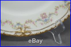 Haviland Limoges Schleiger 597 A Double Gold Bows Dinner Plate Circa 1903 1925