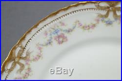 Haviland Limoges Schleiger 597 A Double Gold Bows Dinner Plate Circa 1903 1925