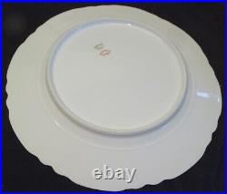 Haviland Schleiger 428 Set of 6 Dinner Plates 9 5/8 Double Gold Trim