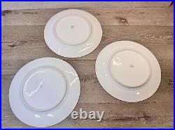 Heinrich & Co SelbBavaria Gold ENCRUSTED FloralDinner PLATES 11set Of 3 Plates