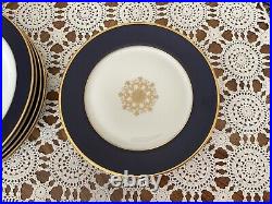 Heinrich- Germany- Echt Cobalt Blue -Dinnerware- 6 Place Setting