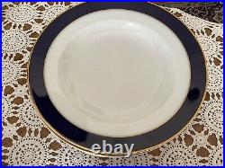 Heinrich- Germany- Echt Cobalt Blue -Dinnerware- 6 Place Setting