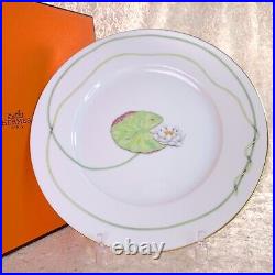 Hermes Paris Dinner Plate NIL Nile Porcelain Tableware 27cm with Case