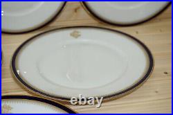 Hutschenreuther 11123 Cobalt & Gold (6) Dinner Plates, 10