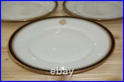 Hutschenreuther 11123 Cobalt & Gold (6) Dinner Plates, 10