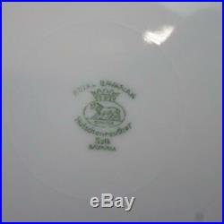 Hutschenreuther Selb Royal Bavarian 12 Gold Encrusted Dinner/Cabinet Plates