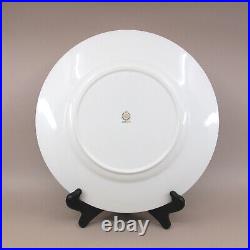 K128 by Minton Set of 11 Gold Encrusted White Dinner Plates Monogrammed DLF