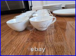 Kaysons Fine China Japan Golden Rhapsody 1961 Set of 37 Vintage, Set For 8 Kaysons Fine China Japan Golden Rhapsody 1961 Set of 37 Vintage, Set For 8