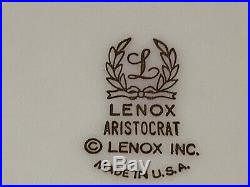 Lenox Aristocrat 60 Piece 12 Place Settings Service Set Dinner Salad Bread Plate