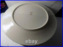 Lenox Eclipse Dinner Plates Bone China 10 3/4 Gold Rim Made In The USA