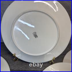 Lenox Eternal Ivory Gold Trim Dinner Plates 10.75 USAset Of 5