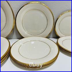 Lenox Eternal dinner plates dessert plates saucers 12 pieces dinnerware