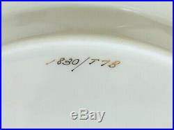 Lenox For J. E. Caldwell & Co 10 Dinner Plates Cobalt Blue Gold Encrusted Rim