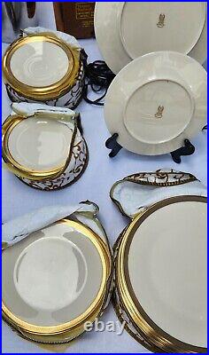 Lenox GOLD TRIM China ARISTOCRAT 5 piece place setting (see descor details)