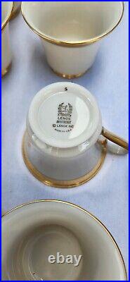 Lenox GOLD TRIM China ARISTOCRAT 5 piece place setting (see descor details)