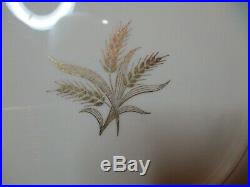 Lenox Harvest Gold Wheat R441 Gold Band 16 Dinner Plates 10 1/2 Wide