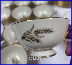 Lenox Harvest Wheat Fine China Gold-rimmed R-441 Entire Set or Individually