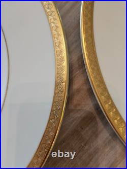 Lenox Haverford Hall Dinner & Salad Plates, Set/6, Pristine Condition Lenox Haverford Hall Dinner & Salad Plates, Set/6, Pristine Condition