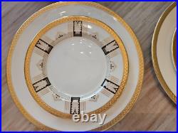 Lenox Haverford Hall Dinner & Salad Plates, Set/6, Pristine Condition Lenox Haverford Hall Dinner & Salad Plates, Set/6, Pristine Condition