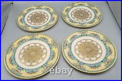 Lenox K396 Dinner Plates Autumn Variant Ovington's Gold Center 10 3/8-Set of 11